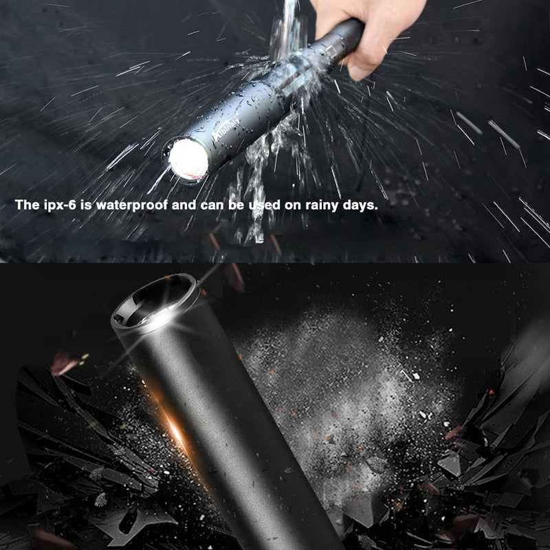 Baseball Bat Shaped LED Flashlight with Three Lighting Modes