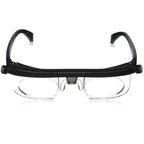 Adjustable Focus Glasses with Polycarbonate Frame and Dial