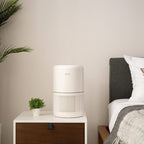 Air Purifier HEPA Activated Carbon Filter Timer Fan Settings