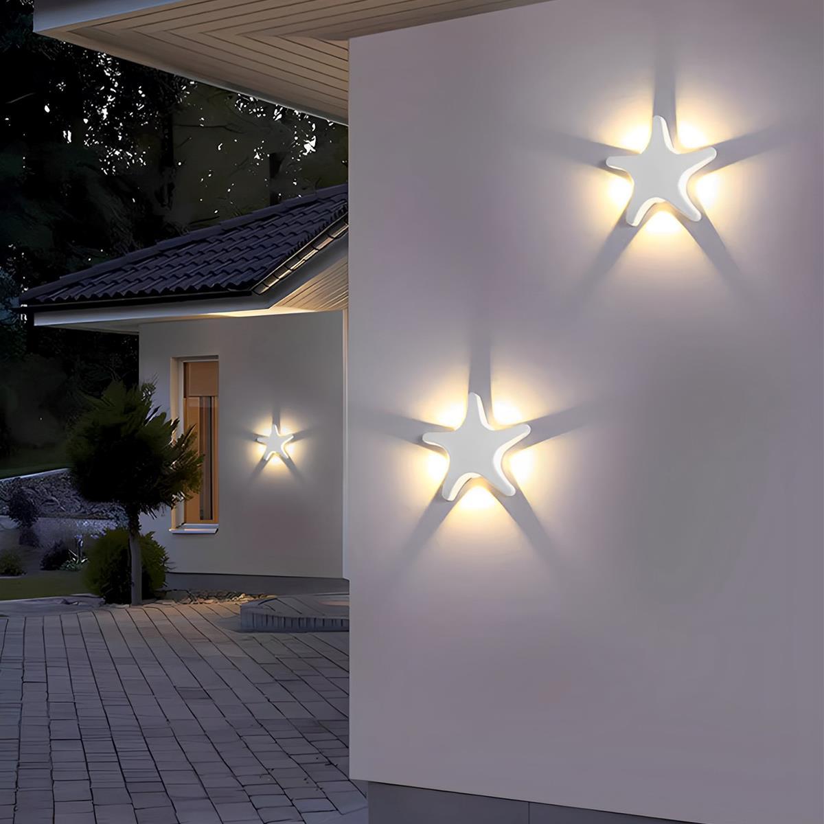 Aluminium Outdoor Wall Light with LED Animal Shape Fixture