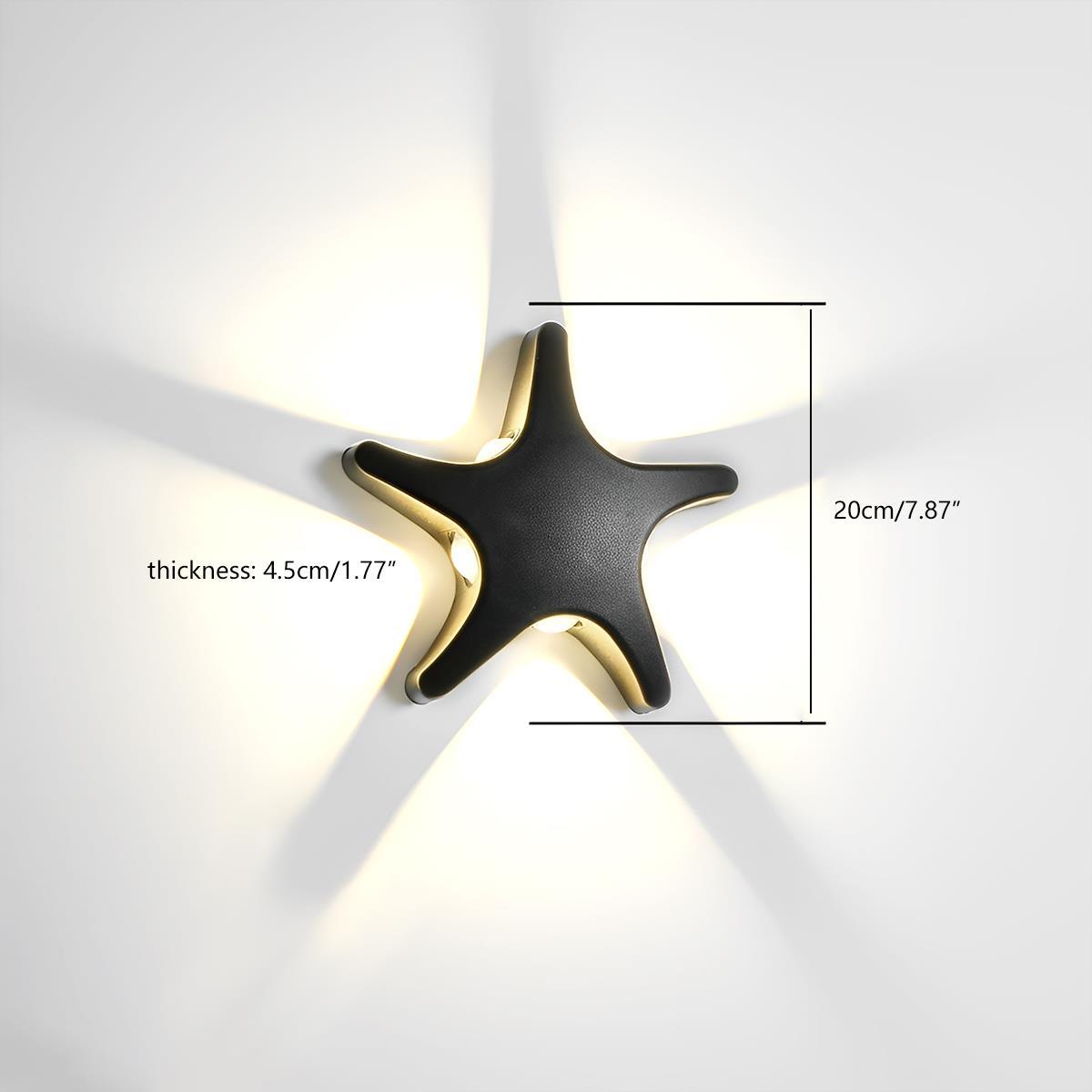 Aluminium Outdoor Wall Light with LED Animal Shape Fixture