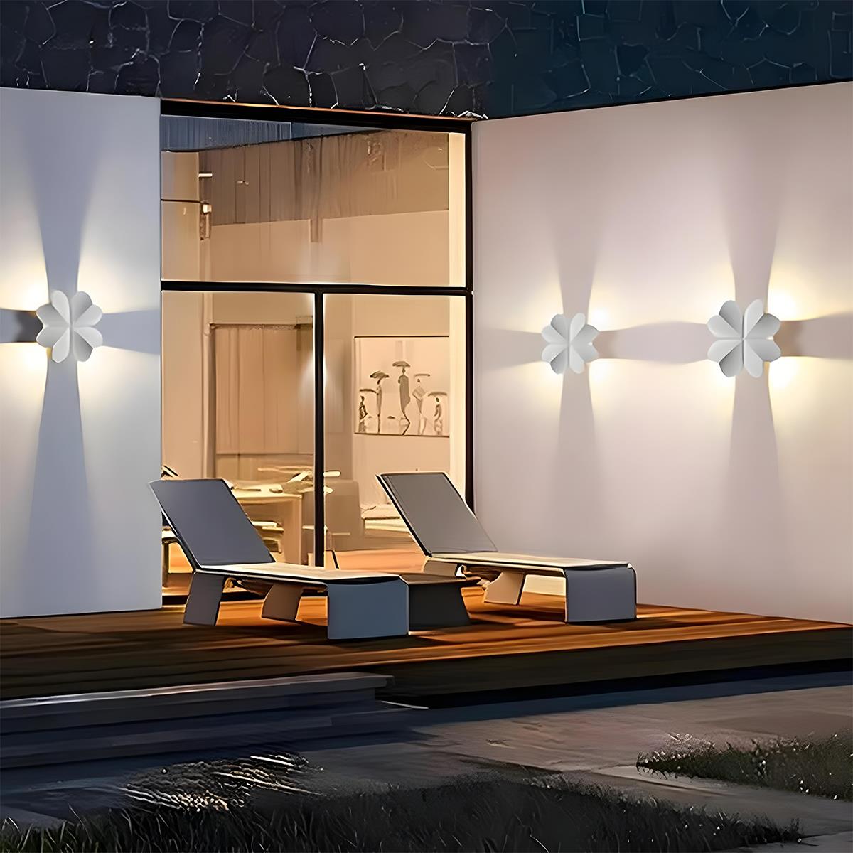 Aluminium Outdoor Wall Light with LED Animal Shape Fixture