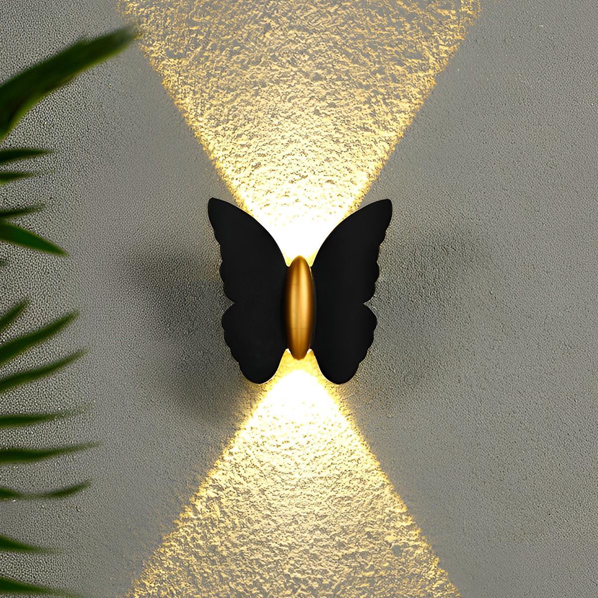 Aluminium Outdoor Wall Light with LED Animal Shape Fixture