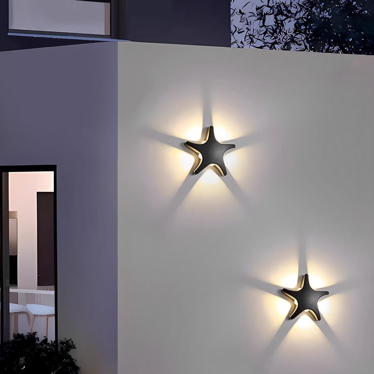 Aluminium Outdoor Wall Light with LED Animal Shape Fixture
