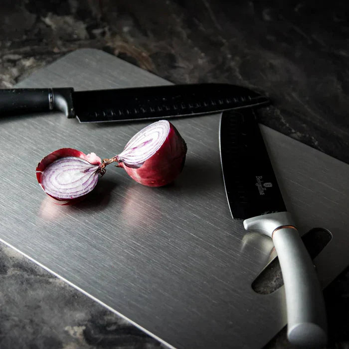 Aluminum Titanium Finish Cutting Board Multiple Sizes Available