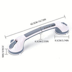 Anti Slip Handle Bathroom with Locking Suction Pads