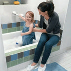 Anti Slip Handle Bathroom with Locking Suction Pads