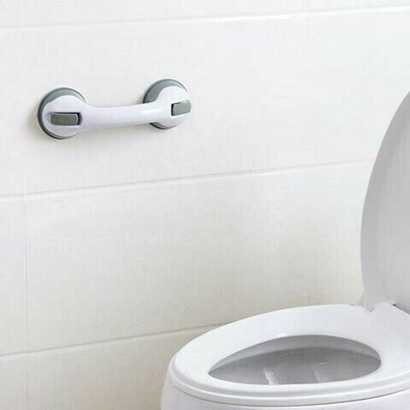 Anti Slip Handle Bathroom with Locking Suction Pads