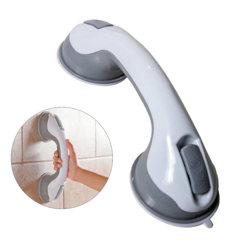 Anti Slip Handle Bathroom with Locking Suction Pads