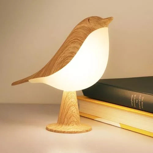 Bird Shaped Rechargeable LED Night Light with Touch Control