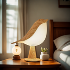 Bird Shaped Rechargeable LED Night Light with Touch Control