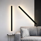 Black Metal Acrylic LED Outdoor Wall Light with SMD Lamp Base