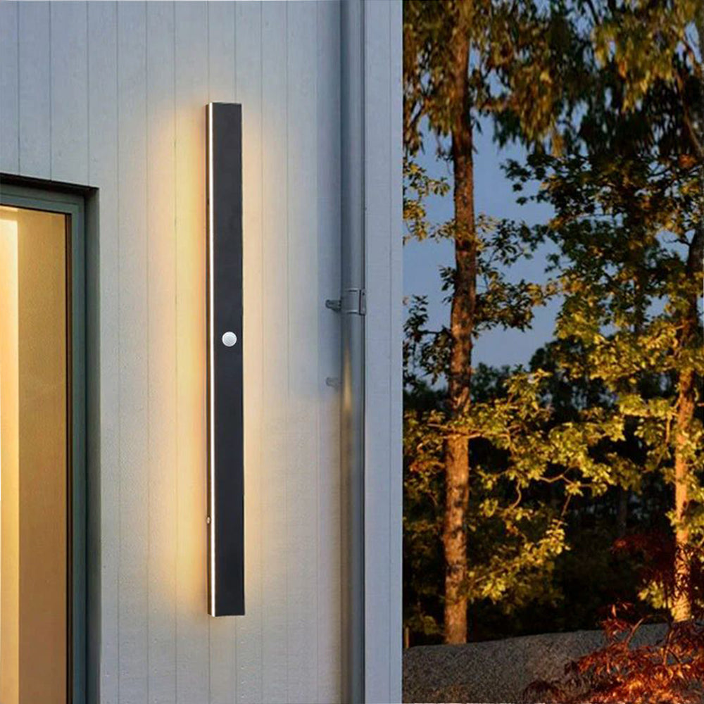 Black Metal Acrylic LED Outdoor Wall Light with SMD Lamp Base