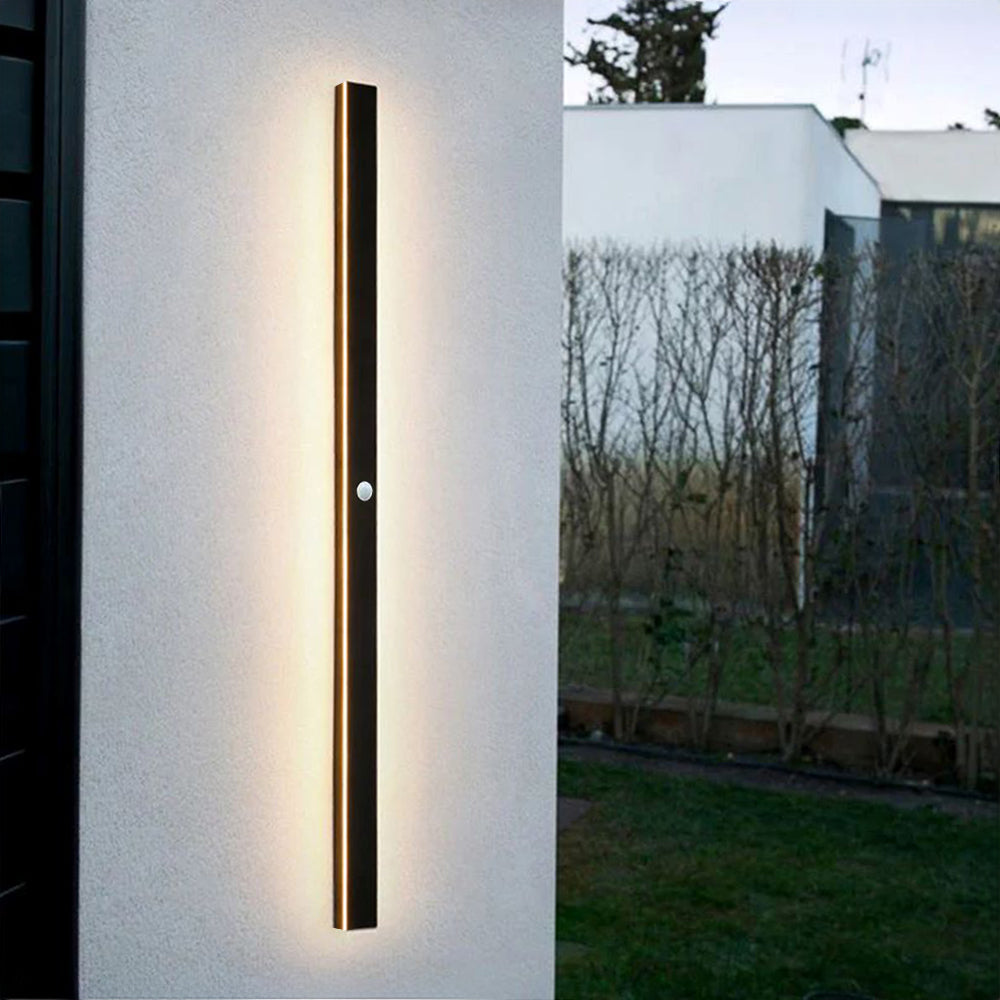 Black Metal Acrylic LED Outdoor Wall Light with SMD Lamp Base