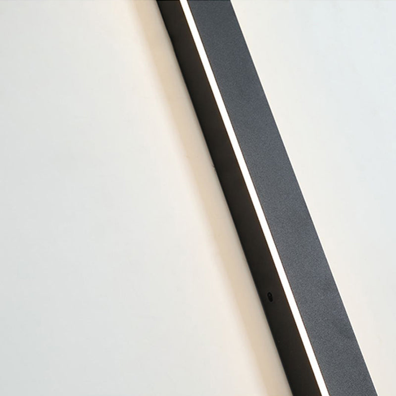 Black Metal Acrylic LED Outdoor Wall Light with SMD Lamp Base