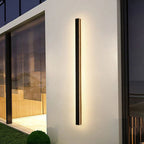 Black Metal Acrylic LED Outdoor Wall Light with SMD Lamp Base
