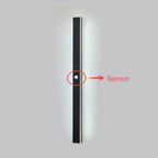 Black Metal Acrylic LED Outdoor Wall Light with SMD Lamp Base