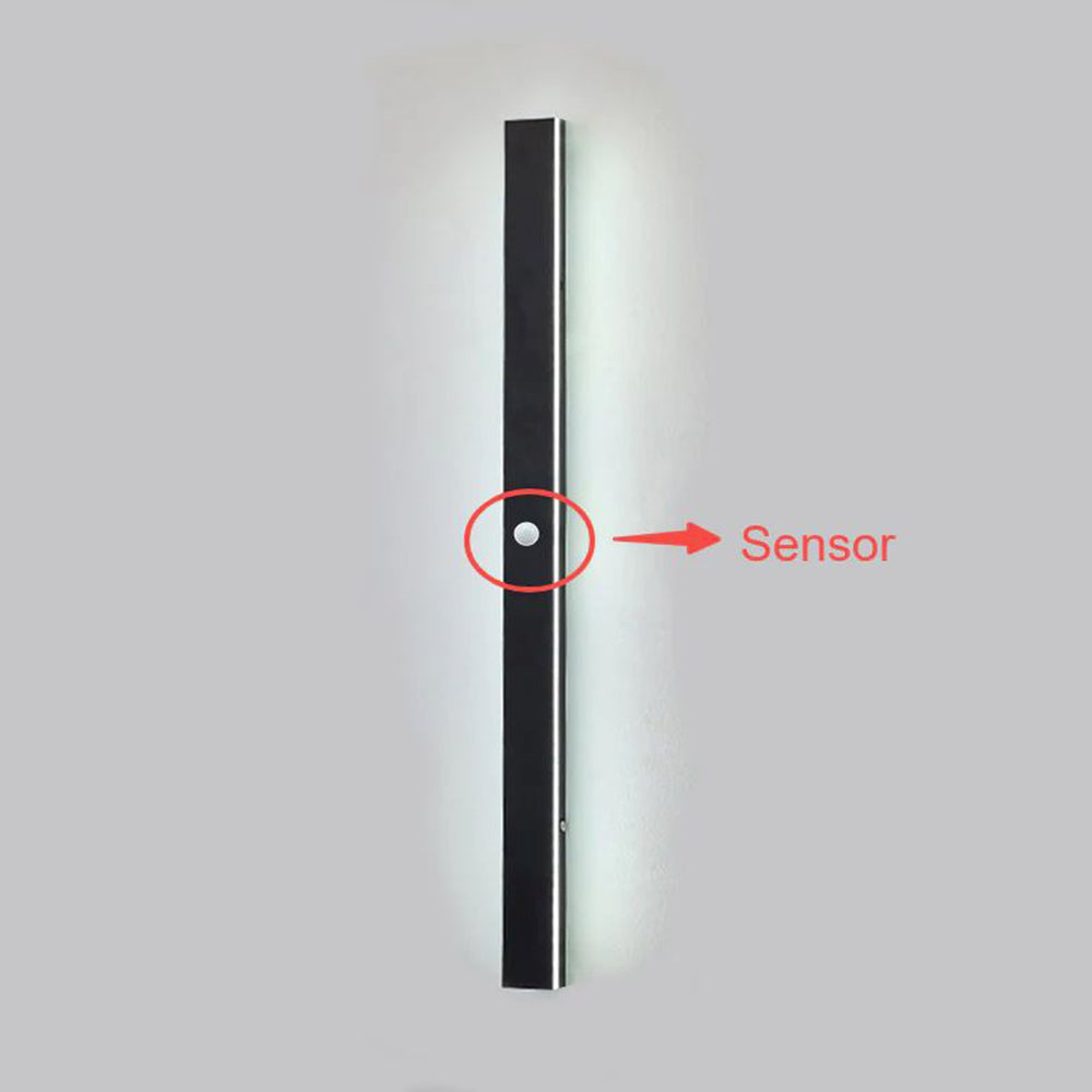 Black Metal Acrylic LED Outdoor Wall Light with SMD Lamp Base