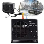 Ceramic Car Heater Fan with 12V Socket Connection