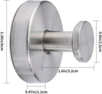 Clear Plastic Suction Cup Hooks with Five Kilogram Load