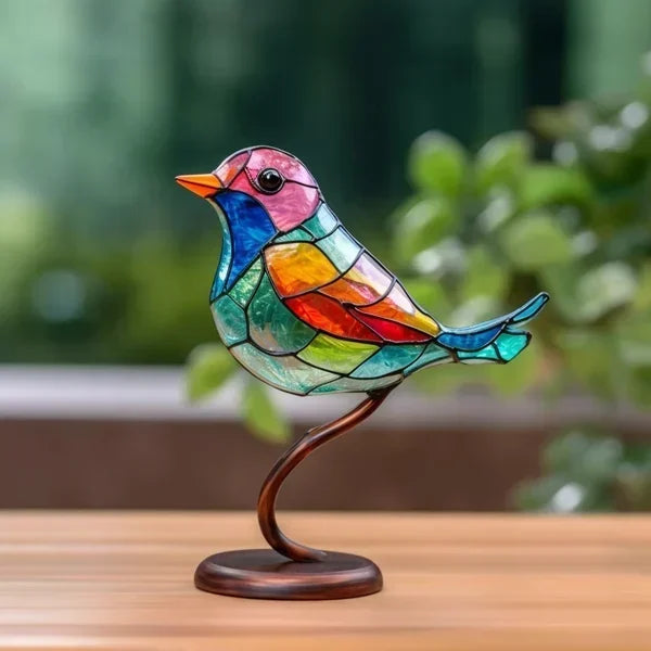 Colored Resin Table Decor Ornament for Interior Display