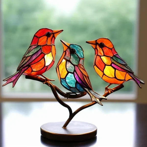 Colored Resin Table Decor Ornament for Interior Display