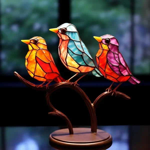 Colored Resin Table Decor Ornament for Interior Display