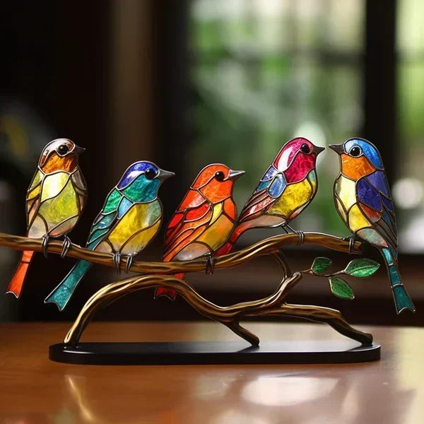 Colored Resin Table Decor Ornament for Interior Display