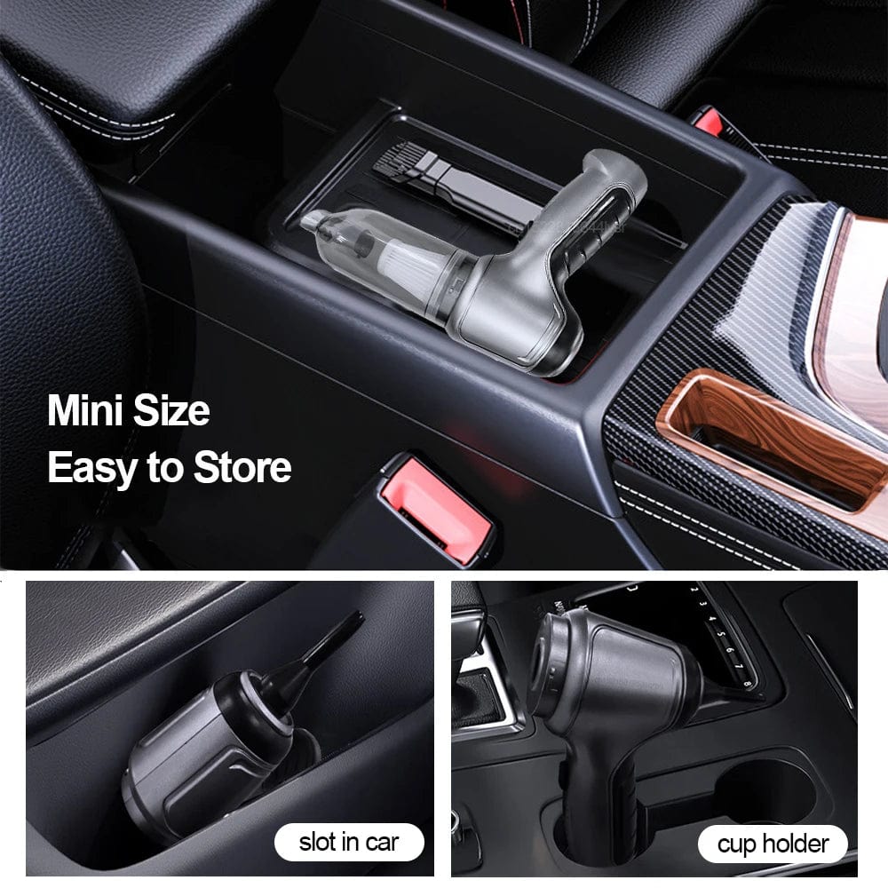Cordless Car Vacuum Cleaner with Blower and Attachments