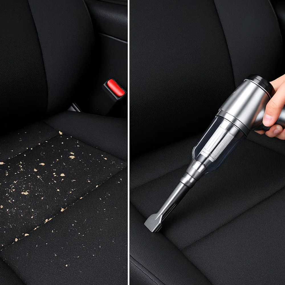 Cordless Car Vacuum Cleaner with Blower and Attachments