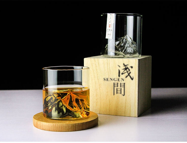 Crystal Japanese Drinking Glass with 250 mL Capacity
