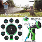 Expandable Garden Hose with Spray Gun and Seven Modes