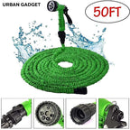 Expandable Garden Hose with Spray Gun and Seven Modes