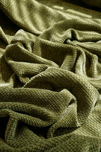 Fabric Sofa Throw Cover Green Tea Textile Colour