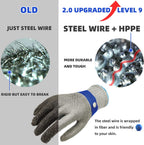 Food Grade Stainless Steel Mesh Glove with Wrist Closure