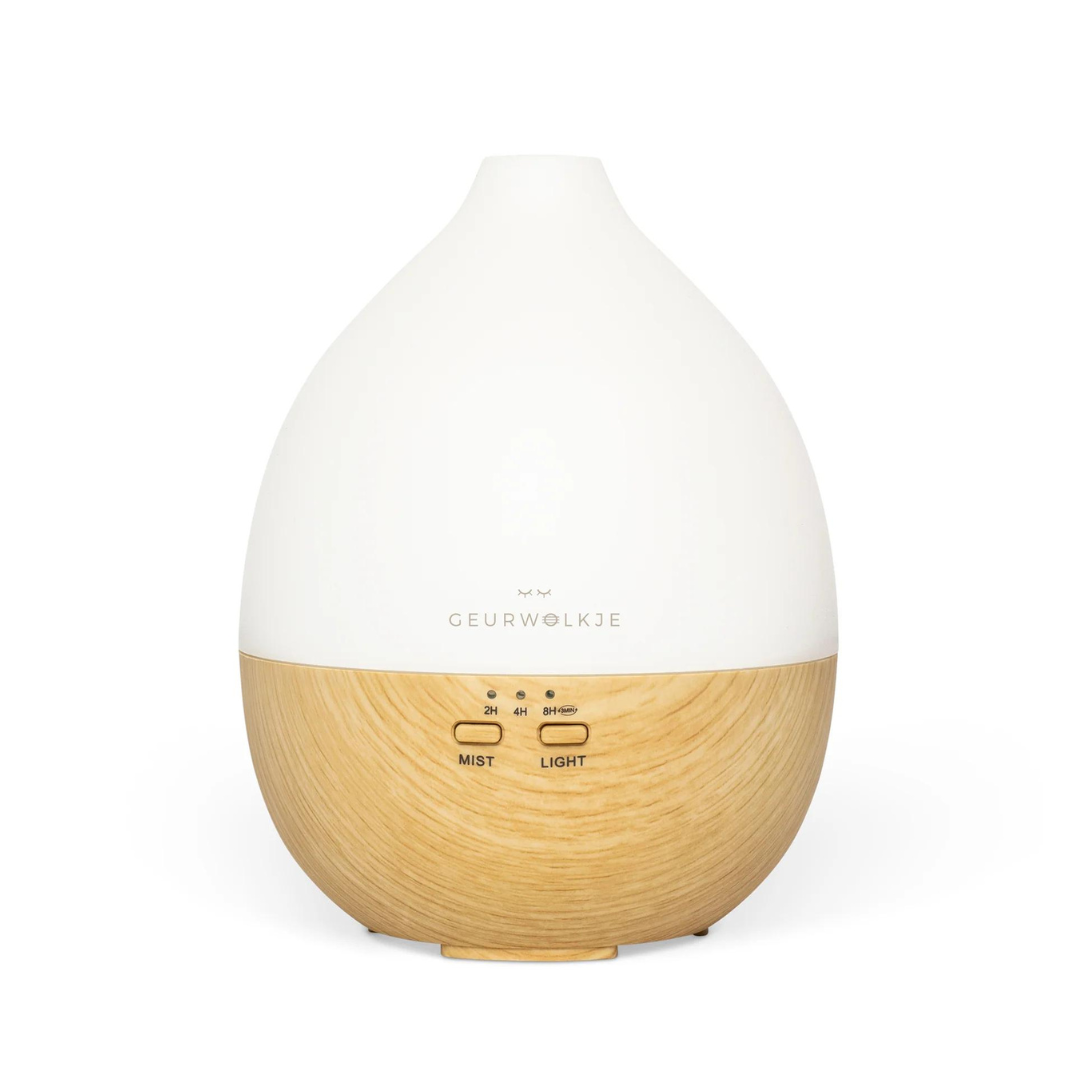 Wood Finish Aroma Diffuser Ultrasonic with LED Light
