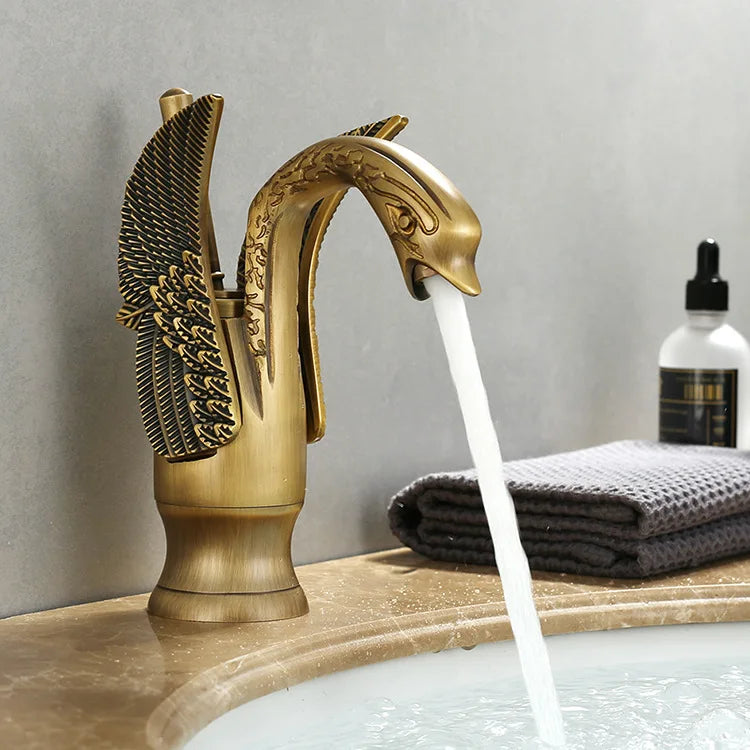 Golden Basin Faucet Single Handle Ceramic Valve Core