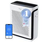HEPA Air Purifier with Carbon Filter Sensor and Timer