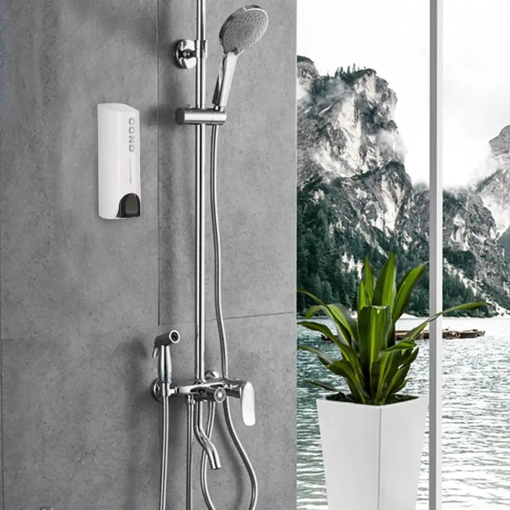 Wall Mounted Shower Dispenser 350 ml Pump System