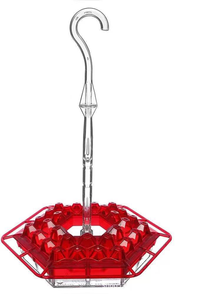 Hummingbird Feeder with Ant Moat and Hanging Hook
