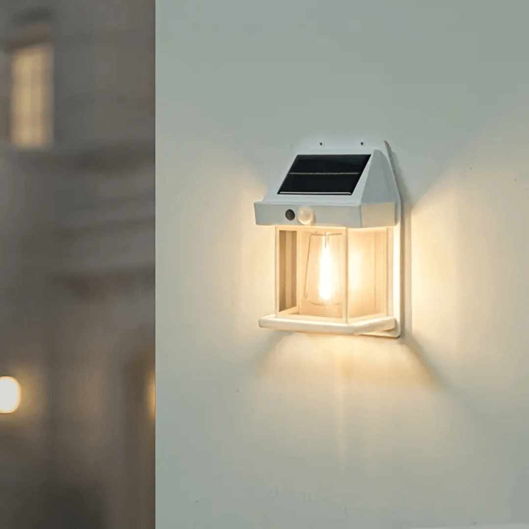 IP44 Solar Sun Lamp with LED Motion Sensor and ABS Housing