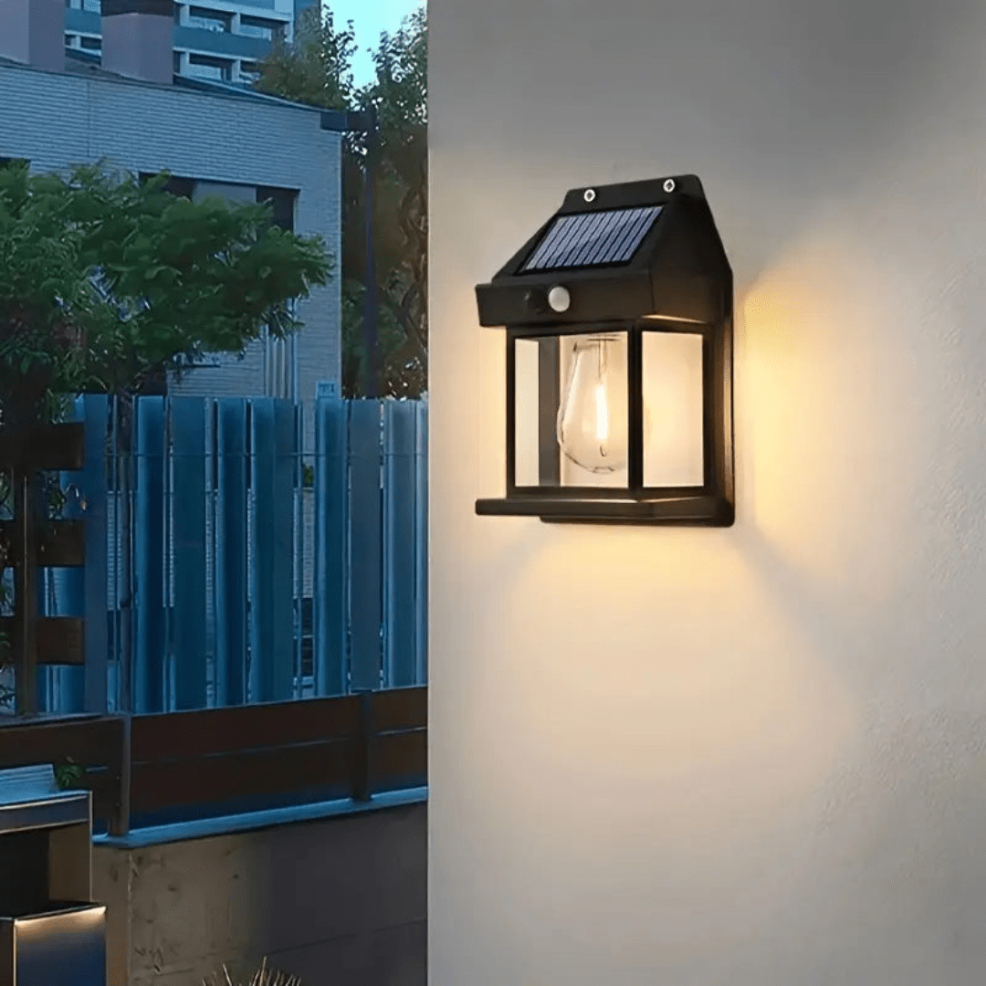IP44 Solar Sun Lamp with LED Motion Sensor and ABS Housing