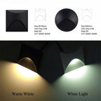 IP65 LED Recessed Wall Light with Aluminum Housing