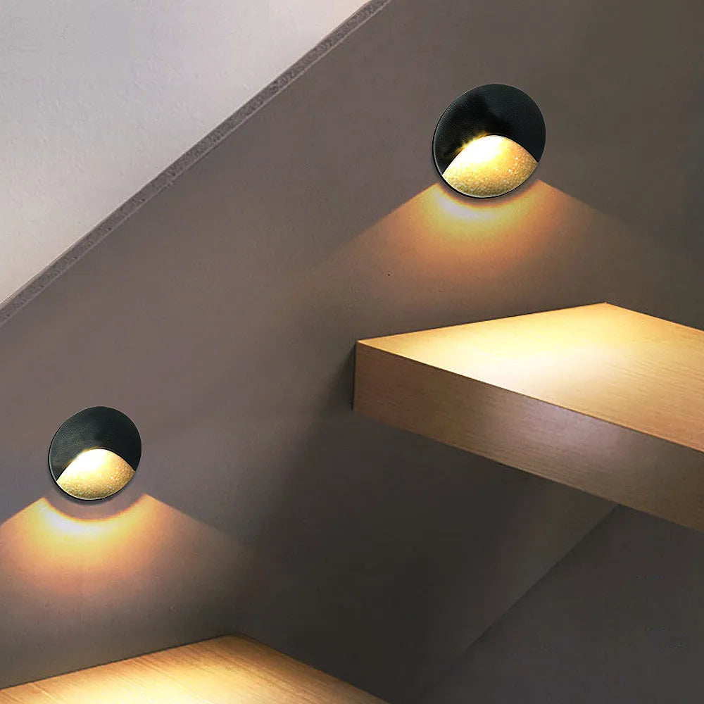 IP65 LED Recessed Wall Light with Aluminum Housing