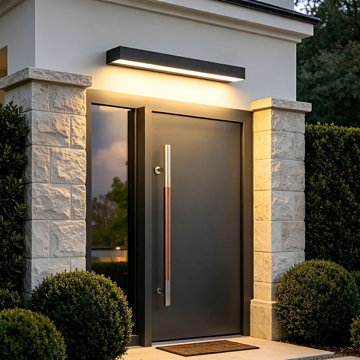 IP65 Outdoor Wall Light with LED Acrylic Aluminium Fixture