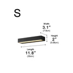 IP65 Outdoor Wall Light with LED Acrylic Aluminium Fixture