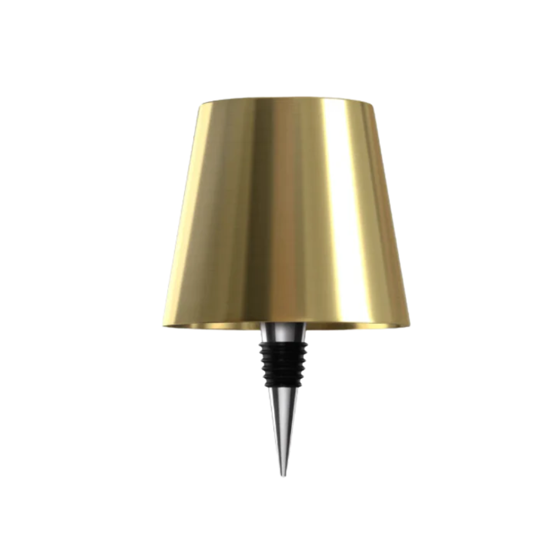 LED Bottle Lamp with USB C Charging and Adjustable Light Color