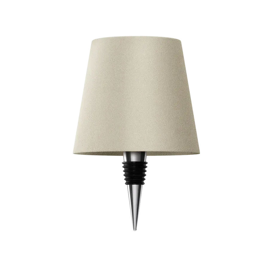 LED Bottle Lamp with USB C Charging and Adjustable Light Color