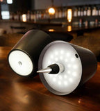 LED Bottle Lamp with USB C Charging and Adjustable Light Color