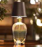 LED Bottle Lamp with USB C Charging and Adjustable Light Color